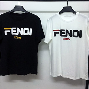 FENDI (フェンディスーパーコピー) × FILA (フィラ) Tシャツ【FENDI MANIA】 FD018