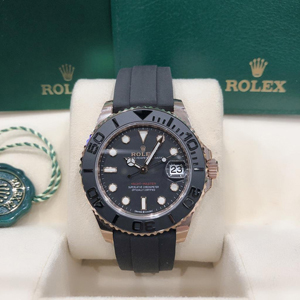 NOOB制ロレックススーパーコピー（Rolex）ヨットマスター 37mm 268655 インテンスブラック