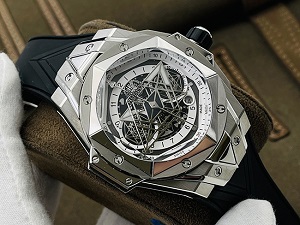 HUBLOT ウブロスーパーコピー ビッグ·バン ウニコ サンブルーⅡ チタニウム 418.NX.2001.RX.MXM20