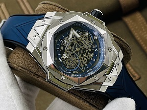 HUBLOT ウブロスーパーコピー ビッグ·バン ウニコ サンブルーⅡ チタニウム 418.NX.5107.RX.MXM20