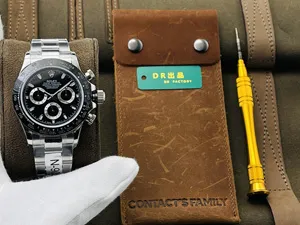 DR工場 ロレックス コスモグラフ デイトナ 116500LNのv2品 7750のムーブメント搭載！