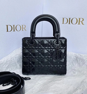 ディオール LADY DIOR MY ABCDIOR バッグ ブラック（M0538SNEA_M900）