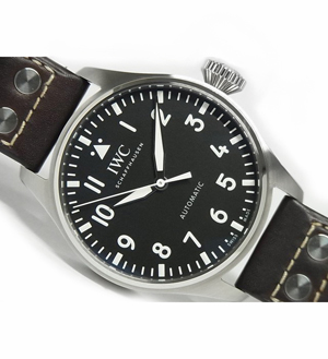 IWC　ビッグ?パイロット?ウォッチ 43　ブラック文字盤　IW329301