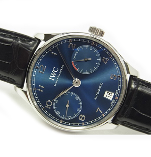 IWC　ポルトギーゼ?オートマティック　7デイズ　ブルー　IW500710