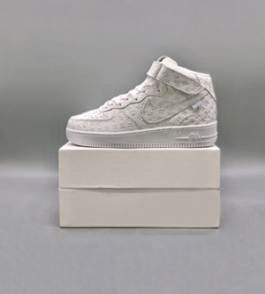 ナイキ x ルイヴィトン Air Force 1 Low By Virgil Abloh White カジュアルシューズ スーパーコピー 1A9V8Z