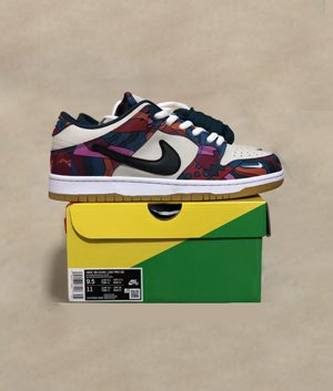 パイエット パラ × ナイキSB ダンク ロー プロ アブストラクト アート(2021) カジュアルスニーカー DH7695-600（Nike SB Dunk Low Pro Piet Parra Abstract Art (2021)）スーパーコピー