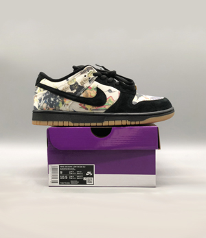 ナイキ SB ダンクロー シュプリーム ラメルジーカジュアルスニーカー FD8778-001（Nike SB Dunk Low Supreme Rammellzee） スーパーコピー