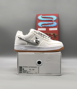 ナイキ エアフォース１ ロー トラヴィス スコット セイル ホワイト AQ4211-101（Travis Scott x NIKE Air Force 1 Low）スーパーコピー?