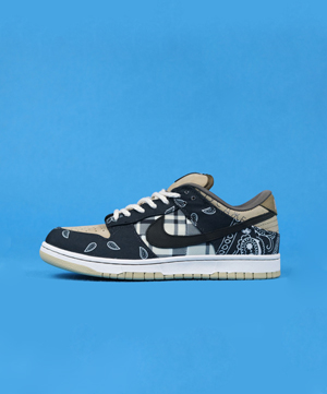 トラヴィス スコット x ナイキ SB ダンク ロー カジュアルスニーカー CT5053-001（Travis Scott x Nike SB Dunk Low PREMIUM QS Special Box SS 20） スーパーコピー