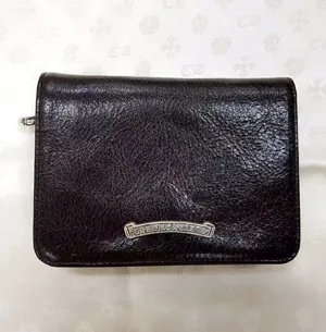 クロムハーツ スクエアジップ ビルウォレット黒（財布）925シルバー ch-997