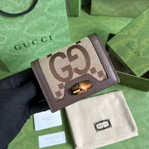 GUCCI / グッチ スーパーコピー ダイアナ ジャンボGG カードケース（658244 UKMBT 2572）