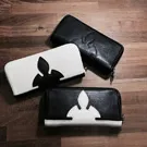 クロムハーツ/ウォレット レックFジップ#2?レックFジップ?3セメタリー?ホワイト?ヘビーレザー CHQ012