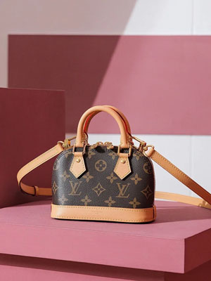 Louis Vuitton/ルイヴィトン ナノアルマ ショルダーミニハンドバッグ （M82717）