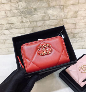 CHANEL スーパーコピー シャネル 19 ジップ コインパース AP0949 11x7.5CM