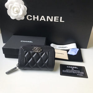 CHANEL シャネル スーパーコピー ボーイ ジップ コインパース A80602 11x7.5CM