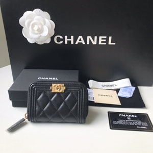 CHANEL シャネル スーパーコピー ボーイ ジップ コインパース A80602 11x7.5CM