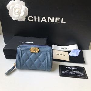 CHANEL シャネル  スーパーコピー  ボーイ ジップ コインパース A80602 11x7.5CM