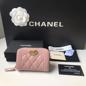 CHANEL シャネル スーパーコピー ボーイ ジップ コインパース A80602 11x7.5CM