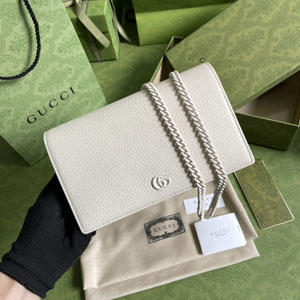 GUCCI  スーパーコピー グッチ 497985 GGマーモントミニバッグチェーン付き