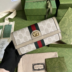 GUCCI スーパーコピー グッチ 523153 オフィディア GG コンチネンタルウォレット 19*10*3.5CM