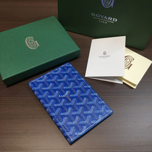 ゴヤール スーパーコピー GOYARD グルネル パスポートケース ブルー（GRENELPMLTY10CL10X）