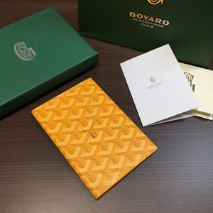 ゴヤール スーパーコピー GOYARD グルネル パスポートケース イエロー（GRENELPMLTY08CL08X）