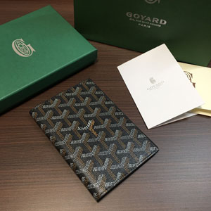 ゴヤール スーパーコピー GOYARD グルネル パスポートケース ブラック（GRENELPMLTY01CL01X）