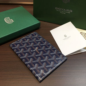 ゴヤール スーパーコピーGOYARD グルネル パスポートケース ネイビー（GRENELPMLTY12CL12X）