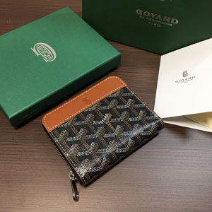 ゴヤール スーパーコピー GOYARD マティニョン PM ウォレット ブラック× ブラウン（MATIGNPMLTY01CL03P）