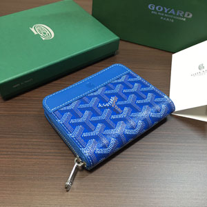 ゴヤール スーパーコピー GOYARD マティニョン PM ウォレット ブルー（MATIGNPMLTY10CL10P）