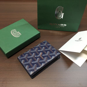 ゴヤール スーパーコピー GOYARD マルゼルブ カードケース ネイビー（MALESHPMLTY12CL12X）