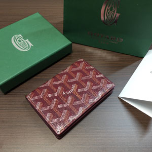 ゴヤール スーパーコピー GOYARD マルゼルブ カードケース ボルドー（MALESHPMLTY33CL33X）