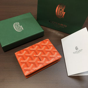 ゴヤール スーパーコピー GOYARD マルゼルブ カードケース オレンジ（MALESHPMLTY07CL07X）