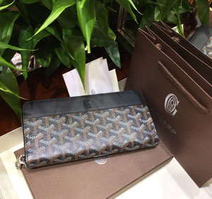 ゴヤール スーパーコピー GOYARD マティニョンGM ウォレット ブラック 長財布004