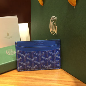 ゴヤール スーパーコピー GOYARD サン?シュルピス カードケース ブルー（STSULPPMLTY10CL10X）