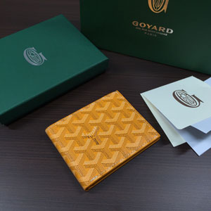 ゴヤール スーパーコピー GOYARD ヴィクトワール ウォレット イエロー（VICTO8PMLTY08CL08X）