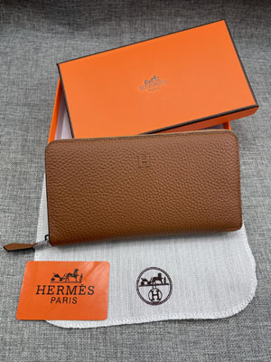 HERMES エルメス スーパーコピー クラシック 長財布 牛革 ブラウン 033