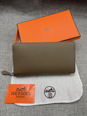 HERMES エルメス スーパーコピー クラシック 長財布 牛革 エトープ 040