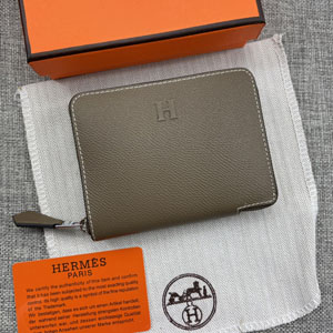 HERMES エルメス スーパーコピー クラシック 小銭入れ /短財布 牛革 エトープ 049