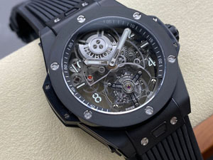 【HB工場出品】ウブロ スーパーコピー HUBLOT ビッグバン トゥールビヨン オートマティック ブラックマジック 419.CI.0170.RX