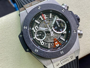 【HB工場出品】ウブロ スーパーコピー ウブロ HUBLOT ビッグバン ウニコ チタニウムセラミック 441.NM.1170.RX