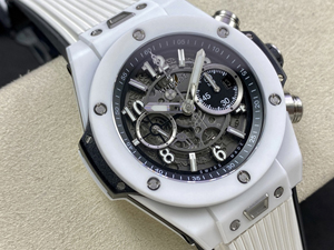 【ZF工場出品】ウブロ スーパーコピー HUBLOT ビッグバン ウニコ ホワイトセラミック 421.HX.1170.RX