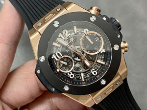 【BBF工場出品】ウブロ スーパーコピー HUBLOT ビッグ?バン ウニコ キングゴールド 421.OM.1180.RX 42MM