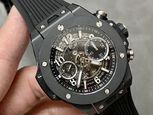 【BBF工場出品】ウブロ スーパーコピー HUBLOT ビッグ?バン ウニコ ブラックマジック 441.CI.1171.RX 42MM