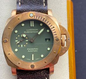 【VS工場出品】OFFICINE PANERAI パネライ スーパーコピー サブマーシブル 3DAYS ブロンズ PAM00382 47mm