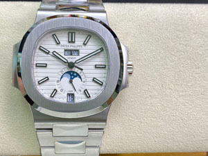 【PPF工場出品】PATEK PHILIPPE パテック?フィリップ スーパーコピー ノーチラス アニュアルカレンダー 5726/1A-010