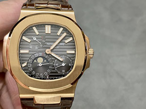 【PPF工場出品】PATEK PHILIPPE パテック?フィリップ スーパーコピー ノーチラス パワーリザーブ ムーンフェイズ 5712R-001