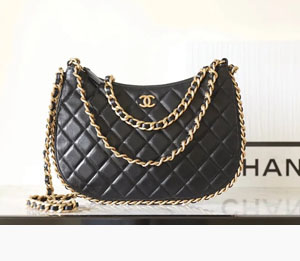 CHANEL シャネル スーパーコピー 23s 新作 ラージ ホーボー バッグ ブラック(AS4368 B13699 94305)