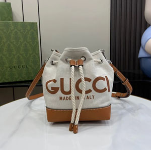 GUCCI グッチ スーパーコピー プリント ミニ ショルダーバッグ ベージュ/ブラウン （777166 FACV3 8455）