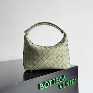 BOTTEGA VENETA ボッテガヴェネタ スーパーコピー イントレチャートレザーのミニショルダーバッグ アボカドグリーン（754443V3IV12916）